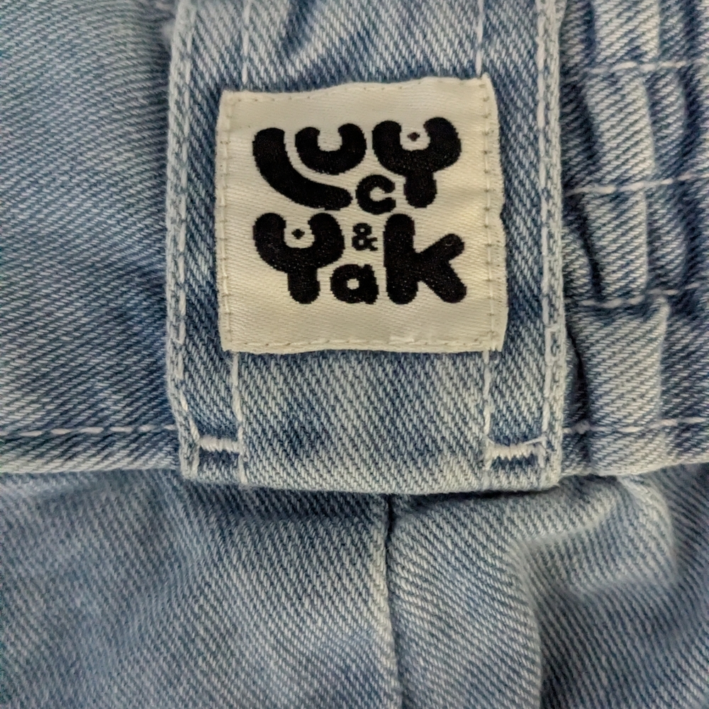 Lucy & Yak Light Blue Women Jeans - Picture 5 of 8